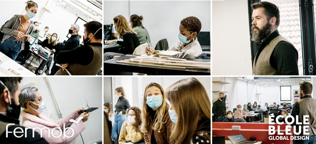 Avant ce deuxième confinement, nous avons eu le plaisir d’accueillir dans nos locaux M. Cyrille Brest, designer chez FERMOB